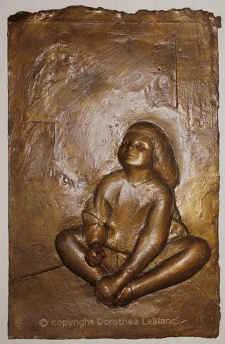 Little Girl, 24 x 48"