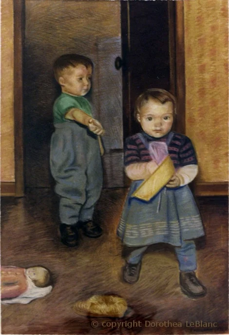 Children Being Children, 24 x 48 