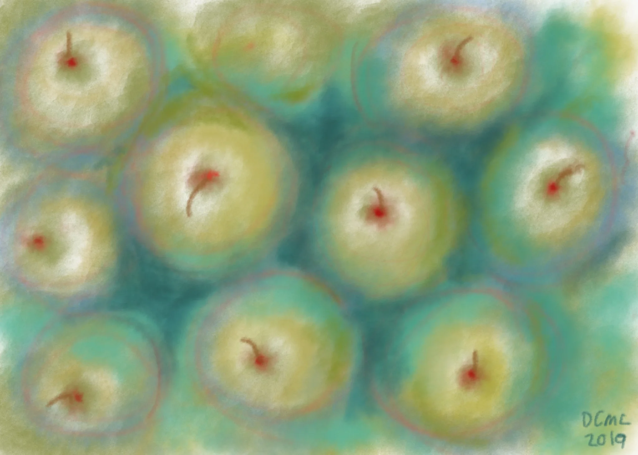 Green Apple Circles