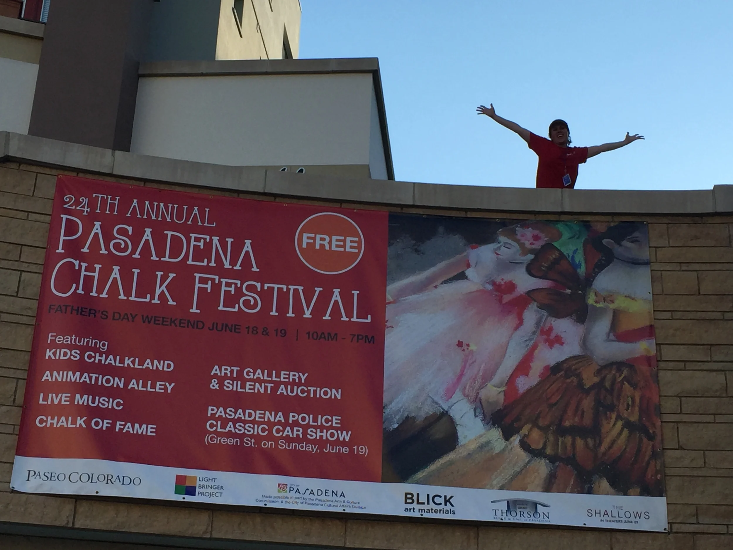 Artist and Featured Artwork - Chalk Festival 2016