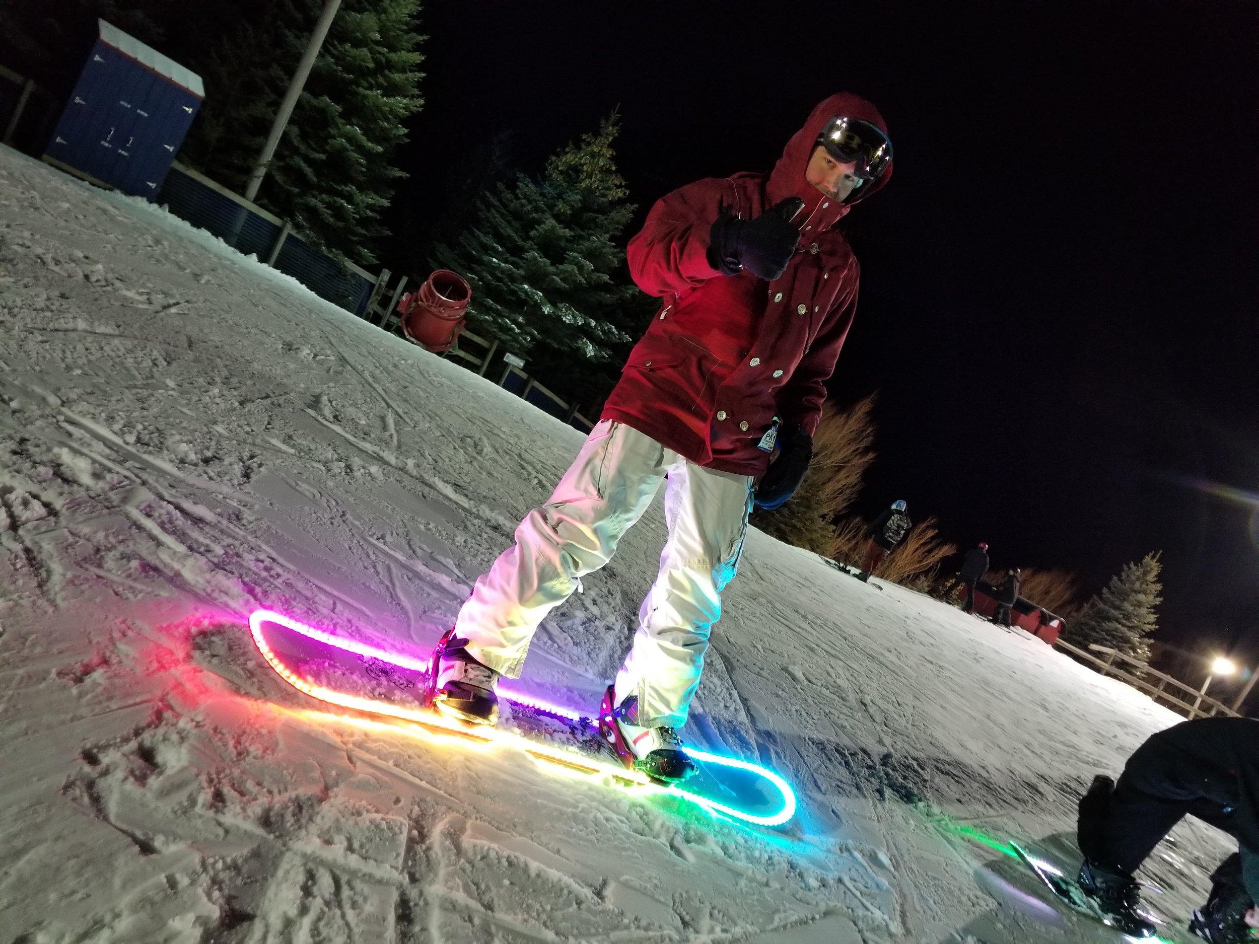 LED Snowboard
