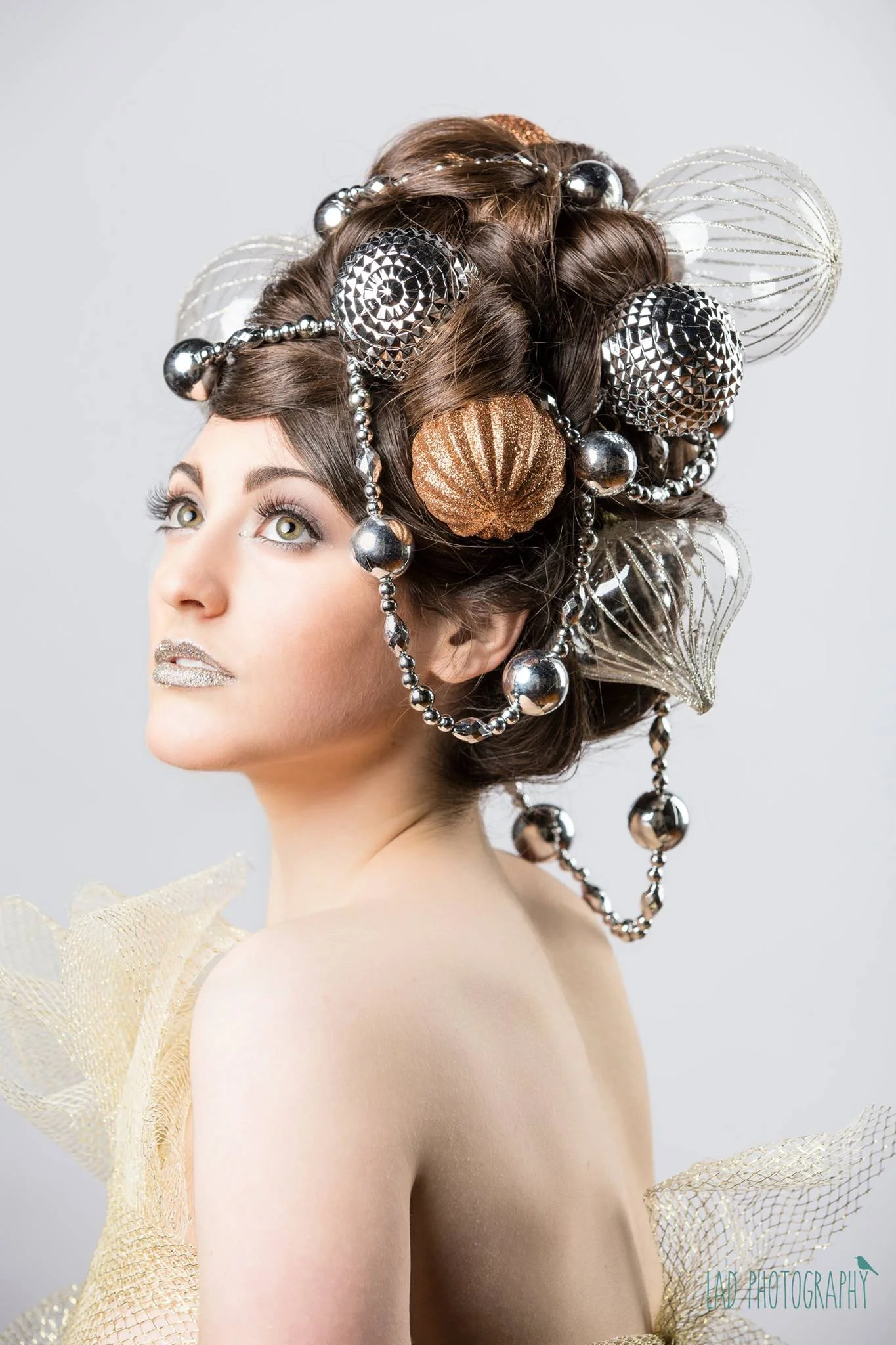 Holiday Concept/Fashion Shoot Hair: Alisha Salisbury; Makeup: Hanna Jalbert; Photographer: Lauren DelVecchio; Copyright 2016 LAD Photography ; All Rights Reserved