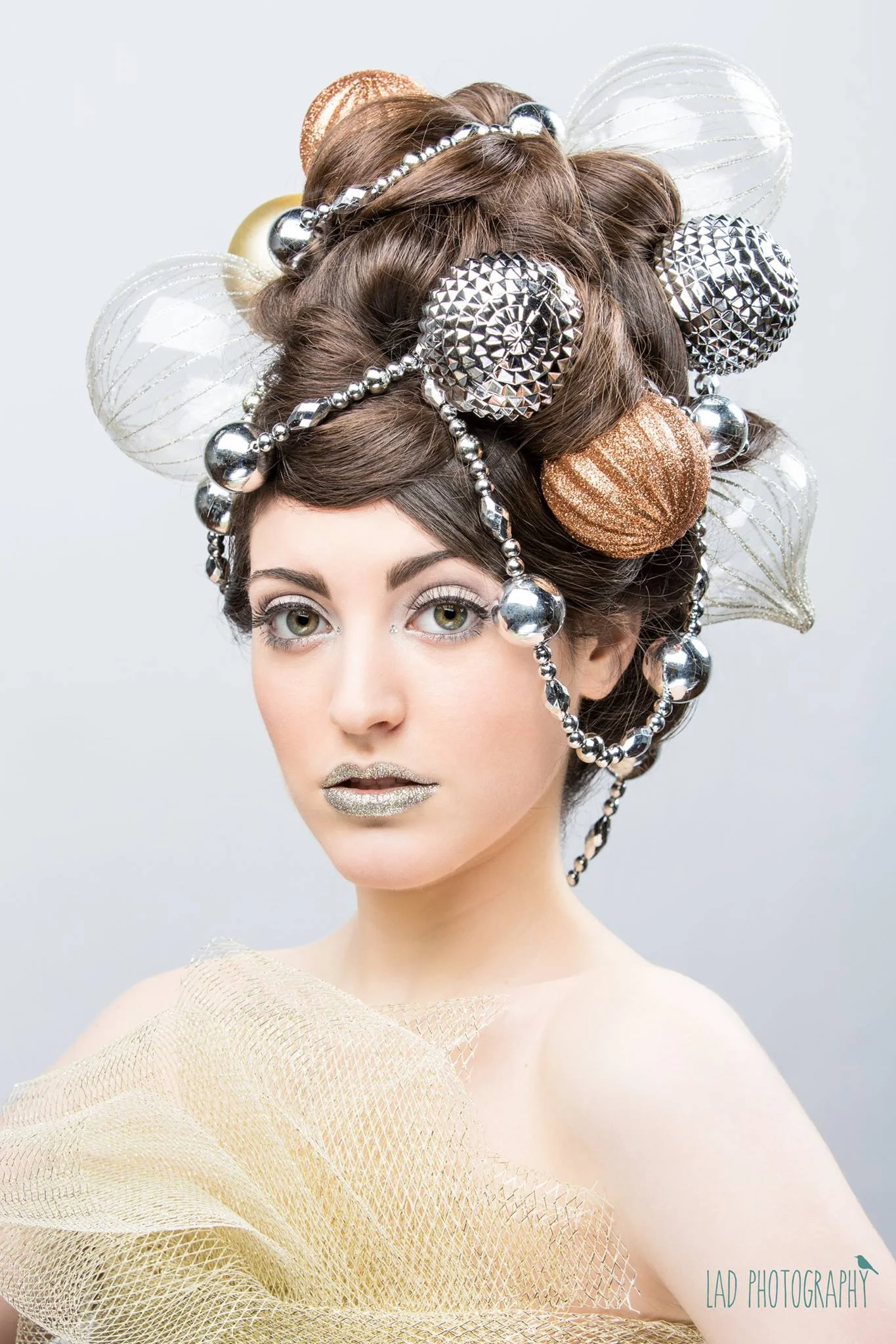 Holiday Concept/Fashion Shoot Hair: Alisha Salisbury; Makeup: Hanna Jalbert; Photographer: Lauren DelVecchio; Copyright 2016 LAD Photography ; All Rights Reserved