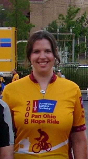 At the start of my first Pan Ohio Hope Ride