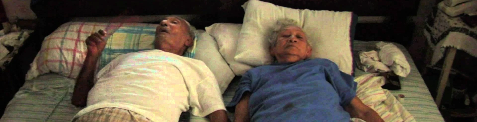Un día menos (One Day Less). 2009. Mexico. Directed by Dariela Ludlow. In the home they built in Acapulco, Carmen and Emetrio, an elderly couple in their 80s and 90s, live from day to day in anticipation of the next visit from their extended family. This intimate story captures their resilience and frailty, and the meaning of existence near the end of life. Ludlow's first feature documentary, shot with beautiful cinematography, poignantly captures the love and tensions of a couple as well as the solitary struggles they must face. 76 min. New York premiere. Introductions and discussions with Ludlow. Wednesday, February 23, 4:30pm; Thursday, February 24, 8pm