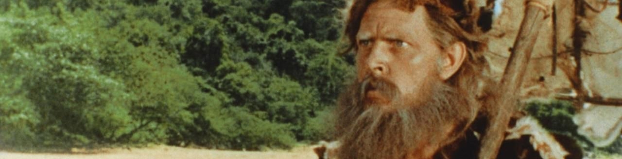 ROBINSON CRUSOE (Luis Buñuel, Mexico, 1954, color, 90 min.) Cast: Dan O’Herlihy, Jaime Fernández, Felipe de Alba, Chel López. One of his less frequently screened films, Buñuel’s Robinson Crusoe is a fascinating adaptation of Daniel Defoe’s classic that offers a very personal reinterpretation of the Crusoe metaphor questioning man's relationship with God and morality. Dan’Oherlihy was nominated for an Academy Award as Best Actor for his performance in the title role.
