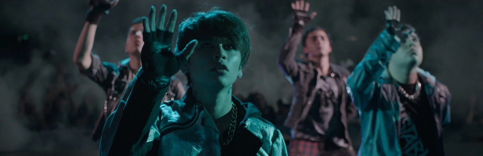 JESÚS (Fernando Guzzoni, Chile, 2016, 82 min. In Spanish with English subtitles. U.S. Premiere) Buy Tickets Jesús, an arrogant, third-rate Justin Bieber-type, has essentially dropped out of high school and lives in an apartment with his fellow boy band mates. One night, he and his bros get really drunk and beat another teen so badly that he falls into a coma and dies. With the police eager to find the culprit or culprits, Jesús’s friends immediately turn on him, which leaves only his widowed father to help. Although their relationship has been strained, his dad goes to extremes to protect him. Exquisitely shot, and moodily lit, this tense thriller will keep you guessing about the outcome until the final frame. Friday, January 27, 7pm