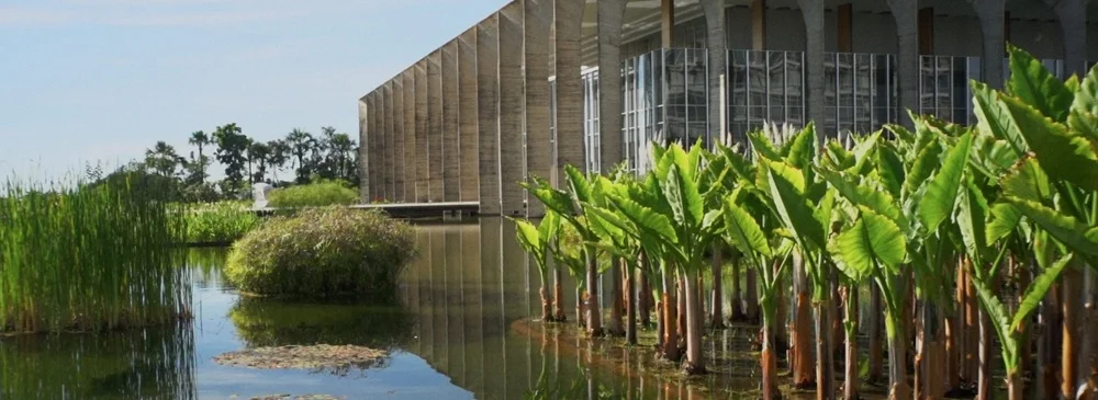 LANDSCAPE FILM: ROBERTO BURLE MARX (Filme Paisagem: Um Olhar Sobre Roberto Burle Marx, João Vargas Penna, Brazil, 2018, 74 min. In Portuguese with English subtitles) Filmmaker João Vargas Penna in attendance The life and works of Roberto Burle Marx (1909-1994) are portrayed in this documentary. The film presents his ideas and memories through a succession of sensorial landscapes that refer to the trajectory of the painter, sculptor, and landscape architect who designed squares and gardens in cities like Sao Paulo, Rio de Janeiro, Brasília and Recife - most of them marked by native plants of Brazil that form his signature, undulating patterns. Sunday, June 9, 2pm