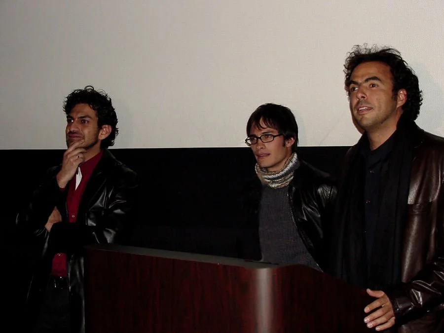 Cinema Tropical at 25: AMORES PERROS.

Director Alejandro Gonz&aacute;lez I&ntilde;&aacute;rritu and actor Gael Garc&iacute;a Bernal at a special sneak preview of AMORES PERROS with Cinema Tropical co-founder Carlos A. Guti&eacute;rrez at Lincoln Squ