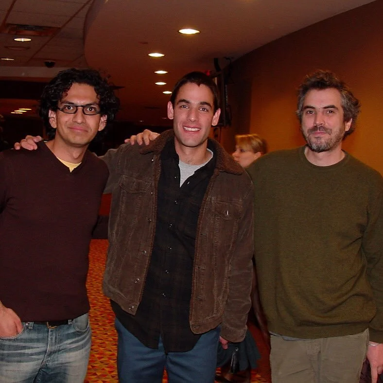 Cinema Tropical at 25: DUCK SEASON

Mexican director Fernando Eimbcke (center) at a special sneak preview of his acclaimed debut feature DUCK SEASON (TEMPORADA DE PATOS), with filmmaker Alfonso Cuar&oacute;n and Cinema Tropical's Carlos A. Guti&eacut