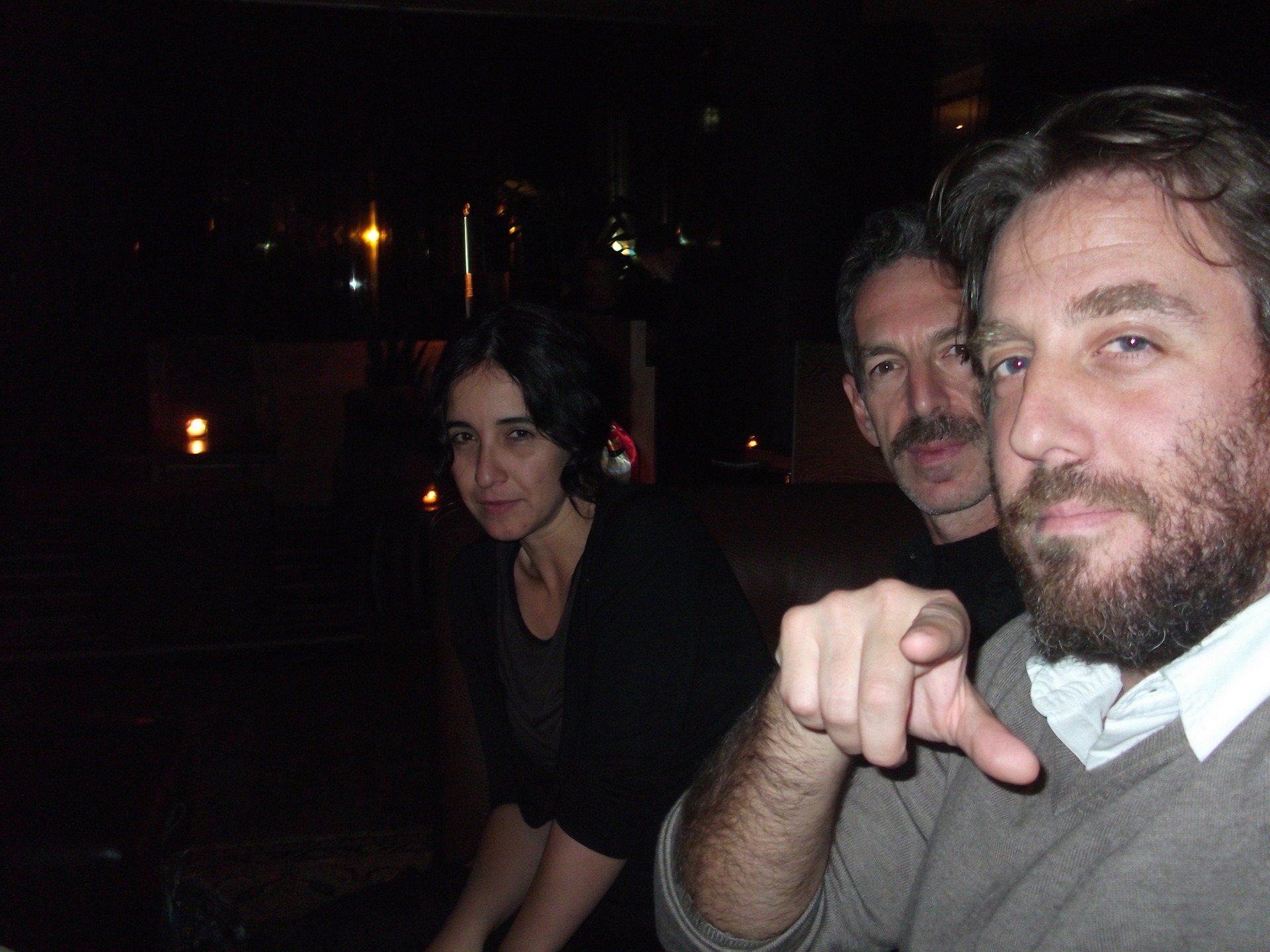 Cinema Tropical at 25:
'In Focus: Cinema Tropical' at MoMA

Chilean director Alicia Scherson with Argentine directors Mart&iacute;n Rejtman and Mariano Llin&aacute;s at the opening night of the film series "In Focus: Cinema Tropical," celeb