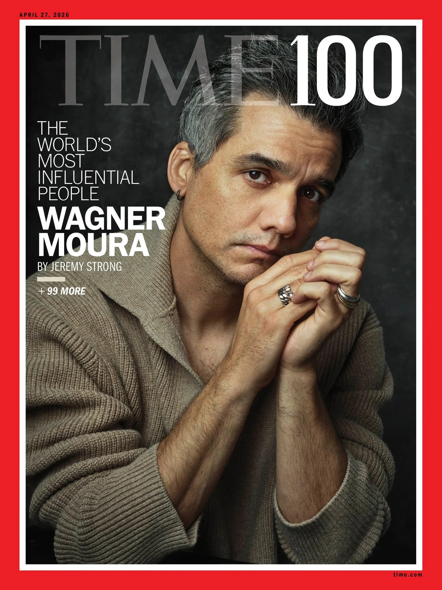 Brazilian actor and Academy Award nominee Wagner Moura has been named one of the world&rsquo;s most influential people by Time Magazine.
.
.
.
#wagnermoura #time #time100 #brazil #brasil