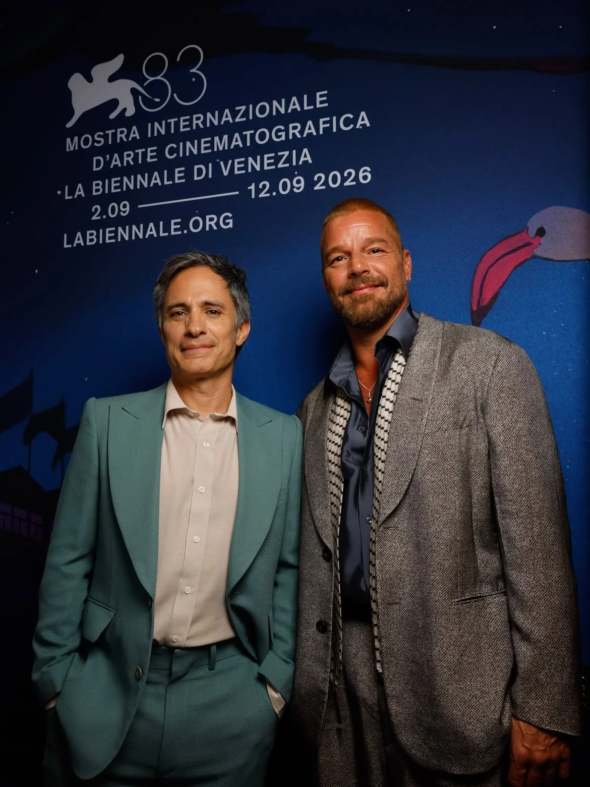 Gael Garc&iacute;a Bernal presents his third feature as director, HOMBRE AL AGUA, at the 83rd Venice Film Festival, alongside cast member Ricky Martin.

The new Mexican film, which also stars Esmeralda Pimentel, D&eacute;bora Nascimento, Natalia Orei