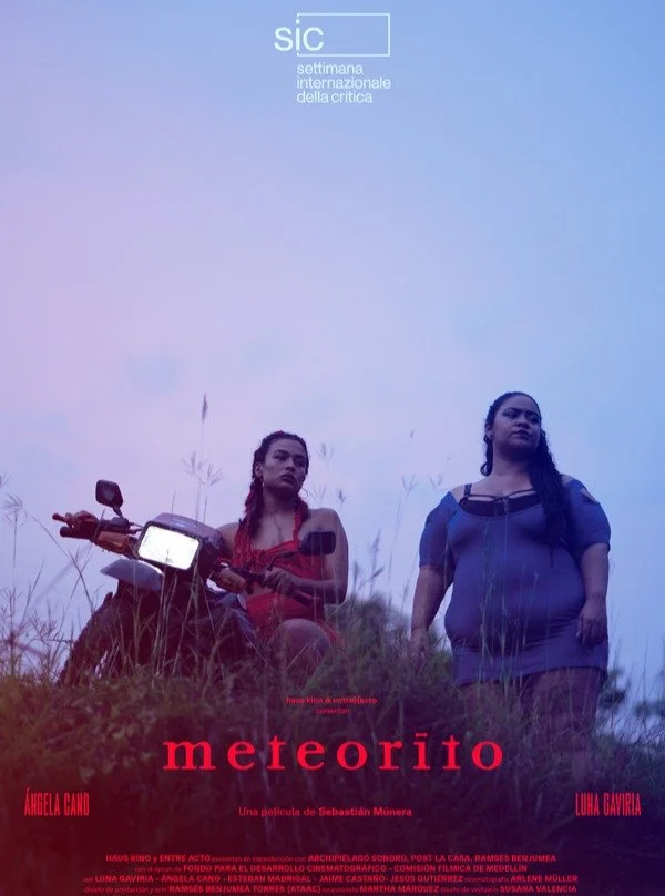 Poster Premiere! 

First look at the official poster for METEORITE / METEORITO, the film by Colombian director Sebasti&aacute;n M&uacute;nera, making its World Premiere in the Critics' Week at the Venice Film Festival.

Set in a small town near the M