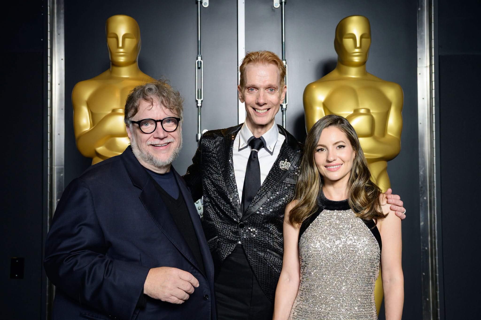 PAN'S LABYRINTH 20th anniversary reunion!

Director Guillermo del Toro with actors Doug Jones and Ivana Baquero at a special 3D screening at the Academy Museum. 

Photo by Richard Harbaugh.
.
.
.
#guillermodeltoro #panslabyrinth #20thanniversary #ell