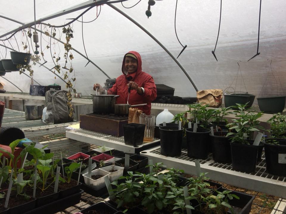 Roots Heather in the greenhouse.jpg