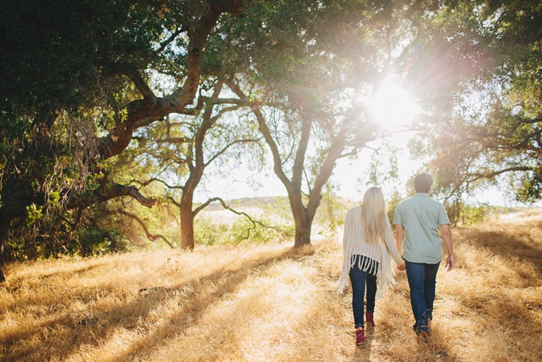 Field and San Clemente Beach Engagement // Will and Kaylin
