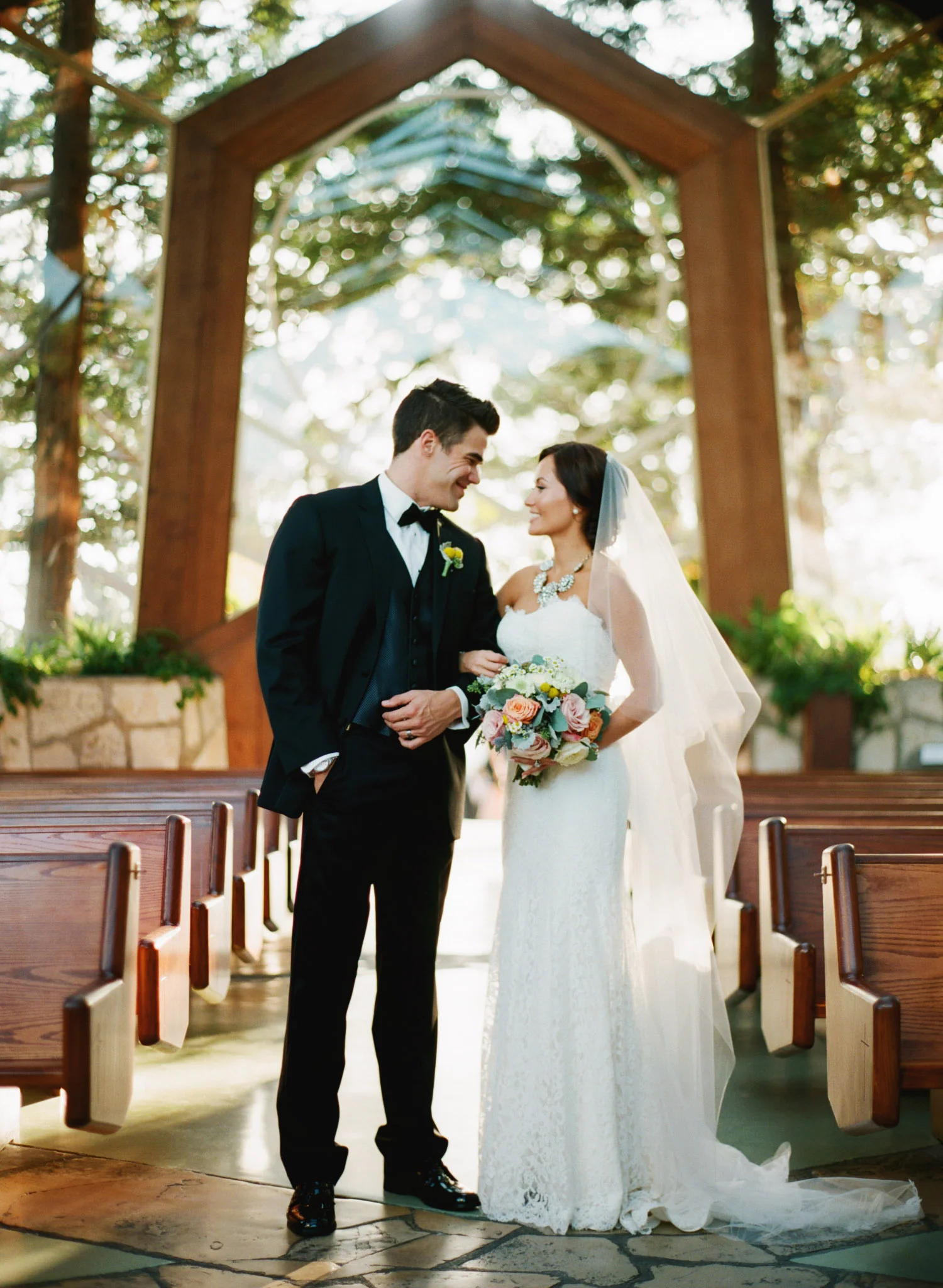 Wayfarers Chapel Wedding // Andy & Jenny