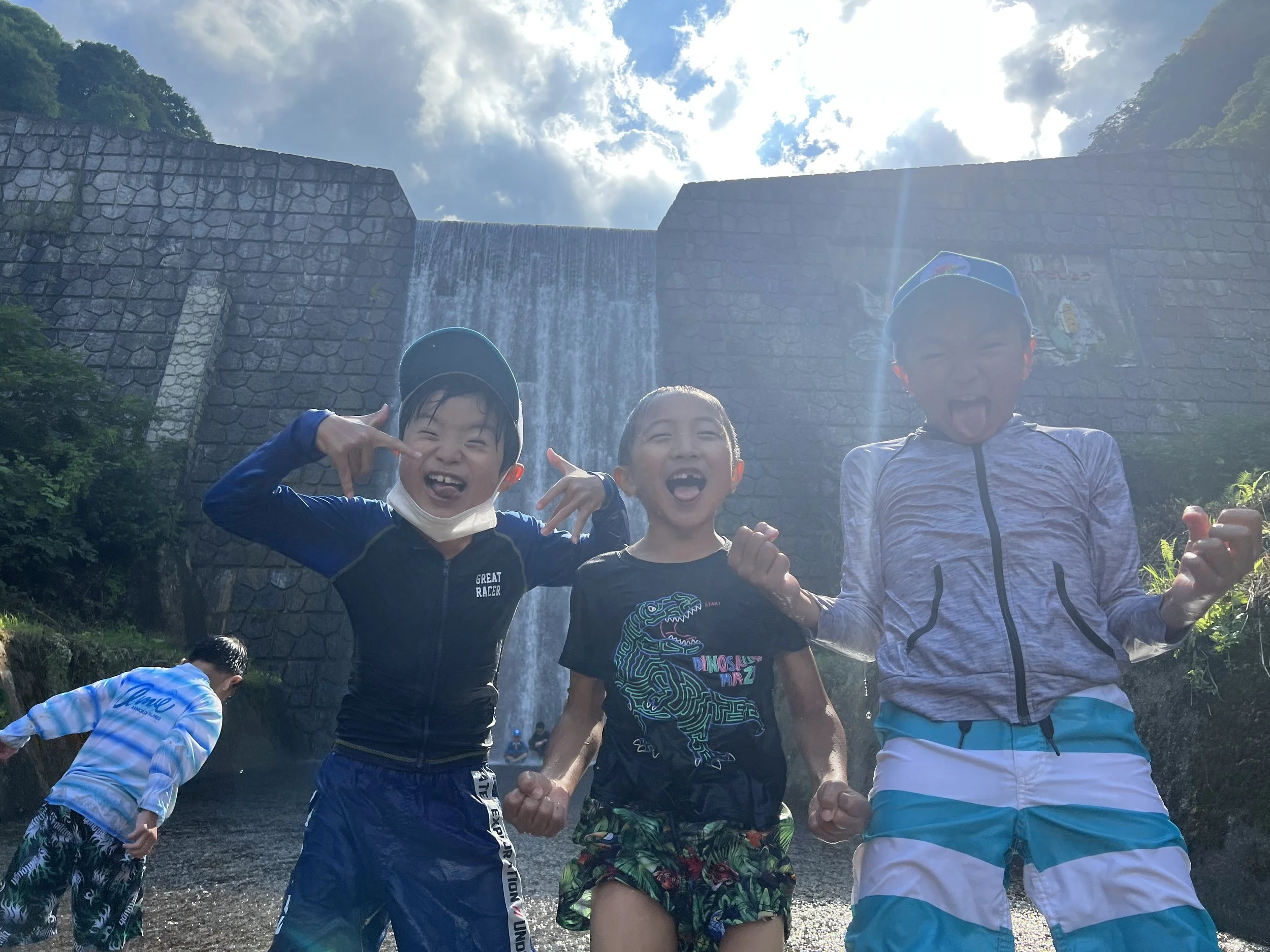 Kids enjoying the outdoors pushing their boundaries at Summer Camp