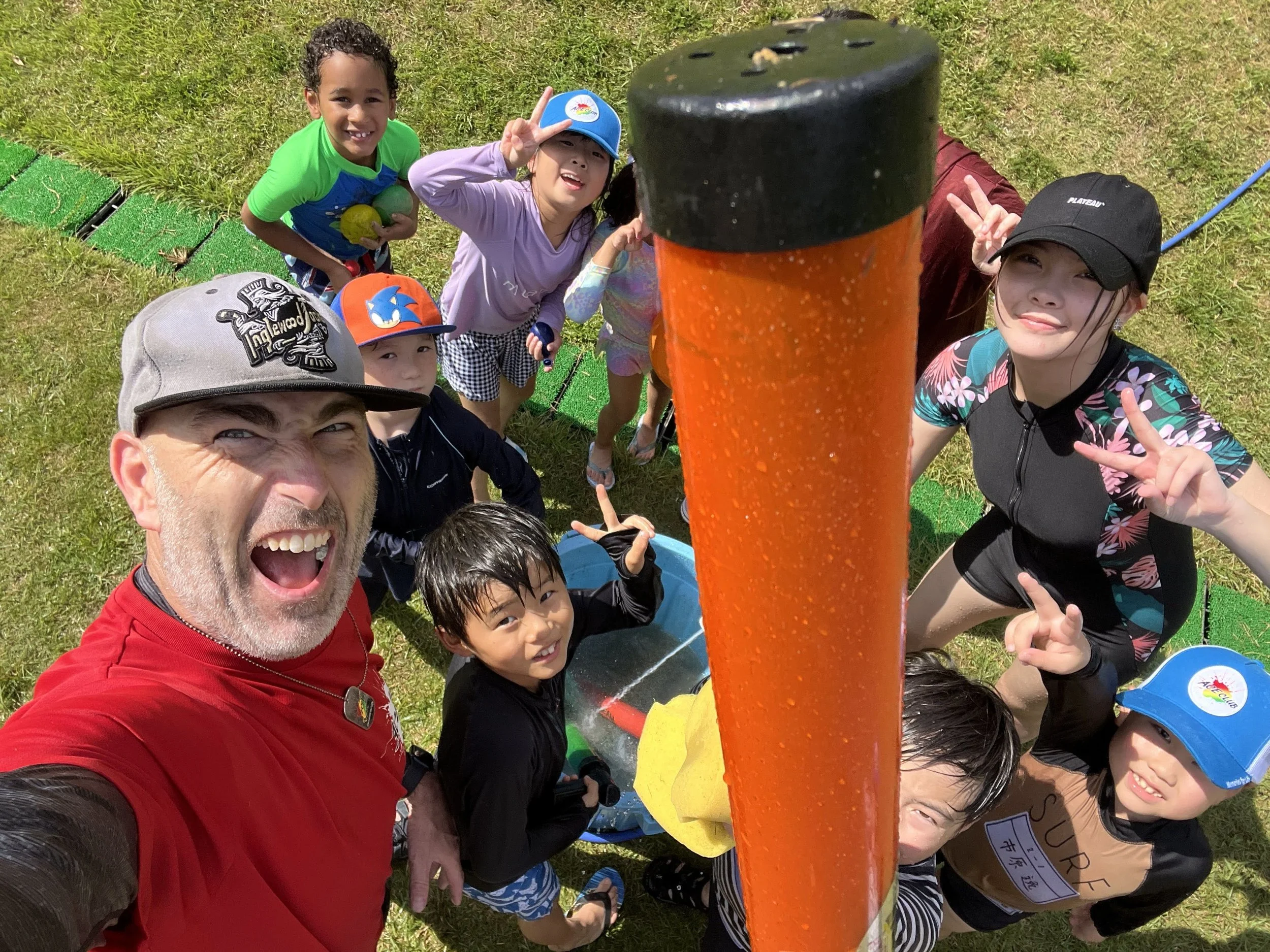 Children-having-fun-at-an-English-summer-camp-in-Japan