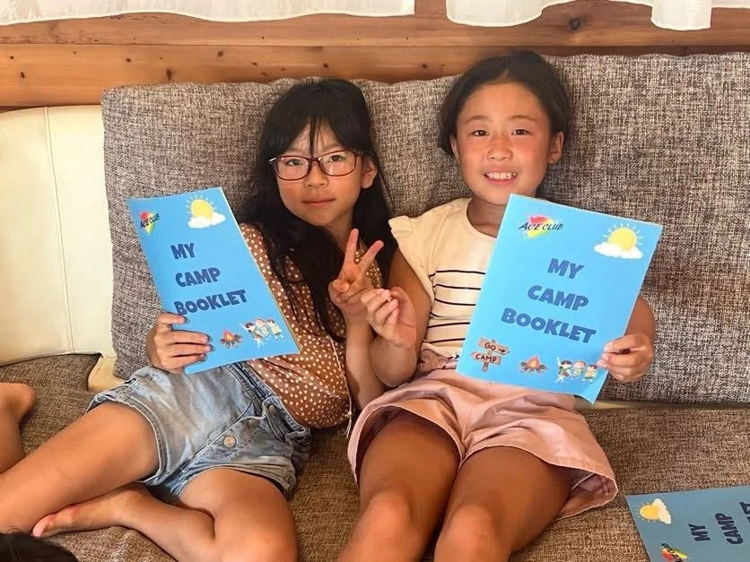  キャンプ活動で交流する子どもたち 