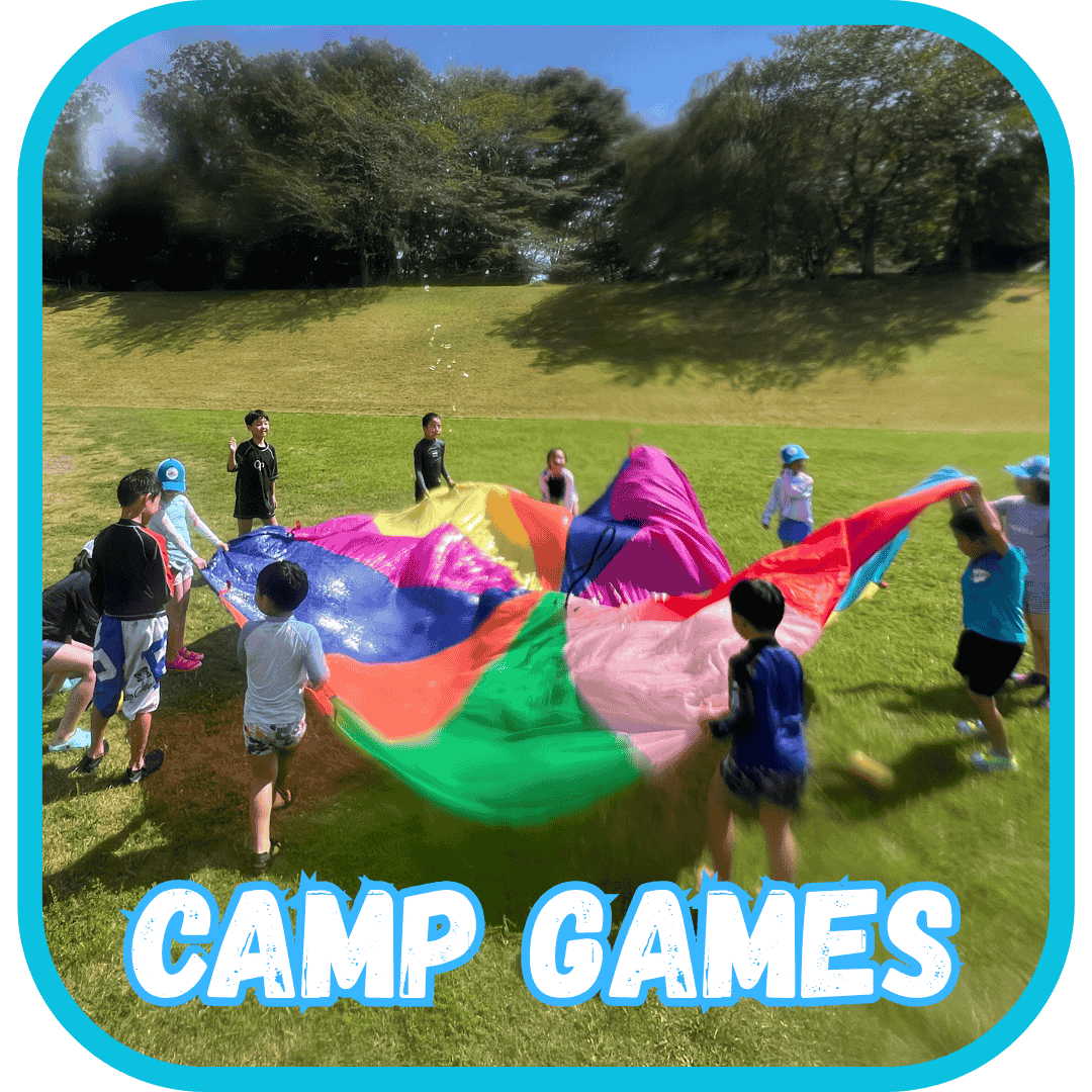 Kids bonding while playing camp games at Summer Camp