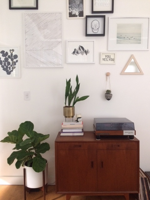 Gallery wall, always a work in progress...