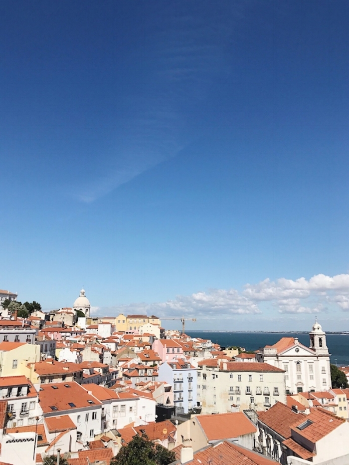 The view of Alfama from Castelo Sao Jorge