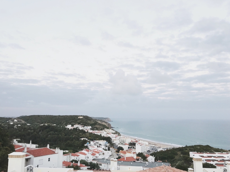 the view from our townhouse in Salema