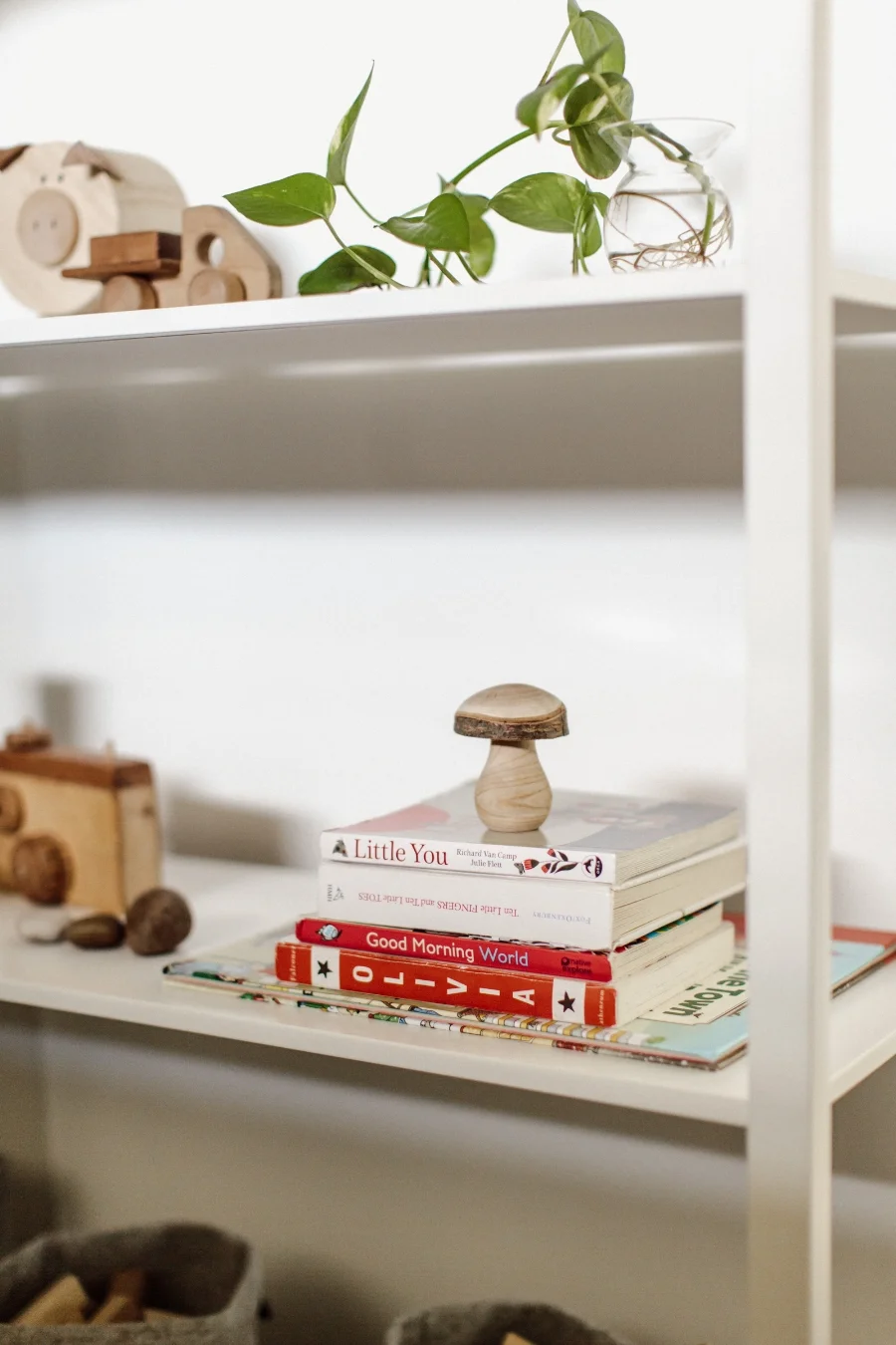 our toy shelf by Brit Gill