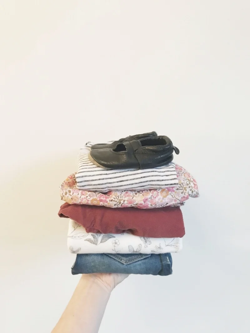 Keeping Kid's Clothes to a Minimum in 600 square feet