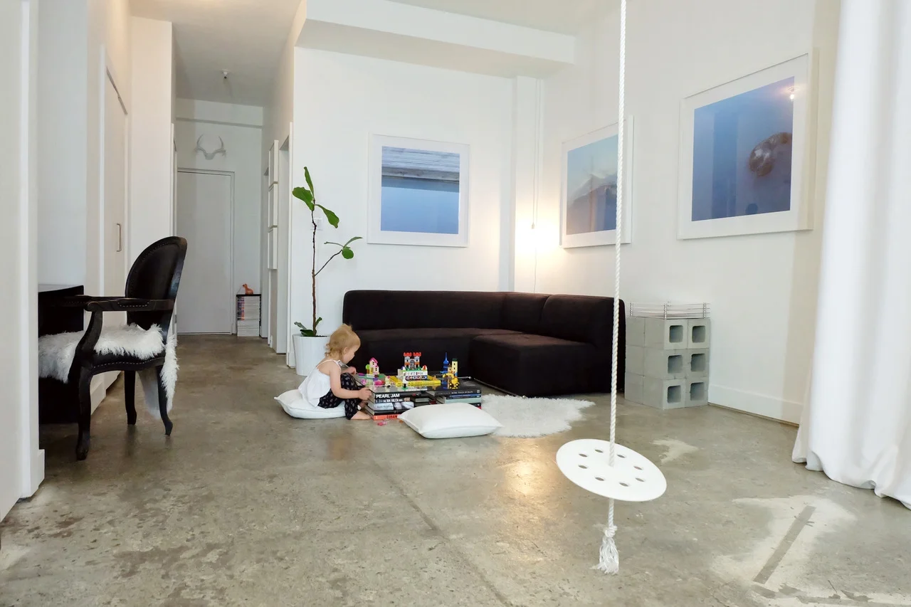 Small Home Tour: Melissa, Jonny, Jake and a Studio in under 600sqft!