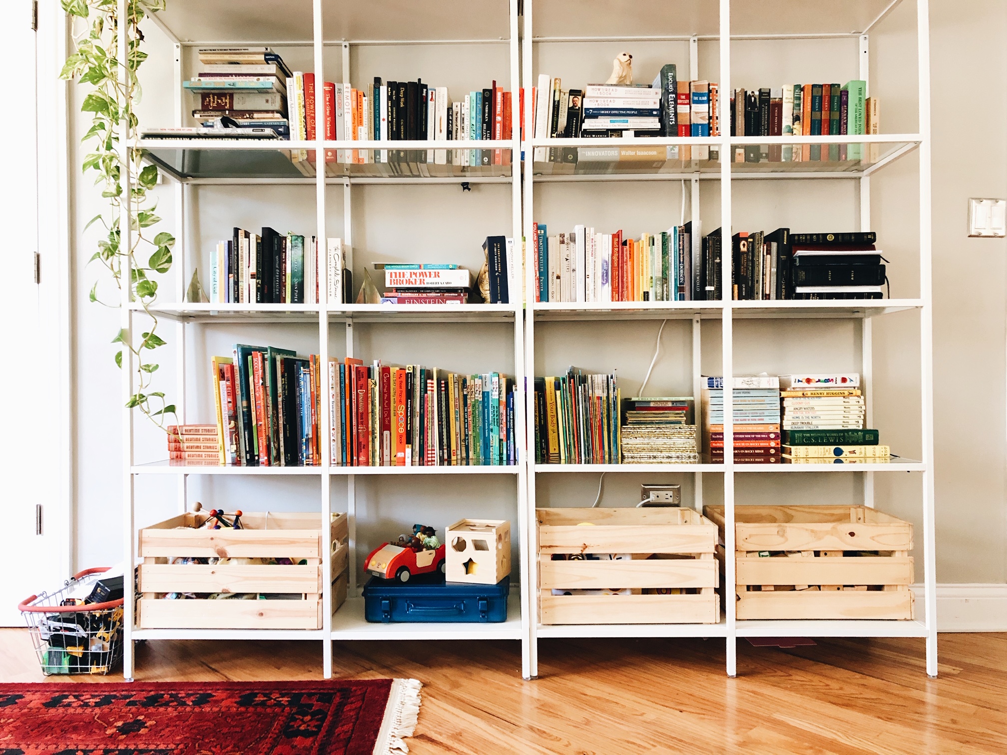 toy storage for small spaces