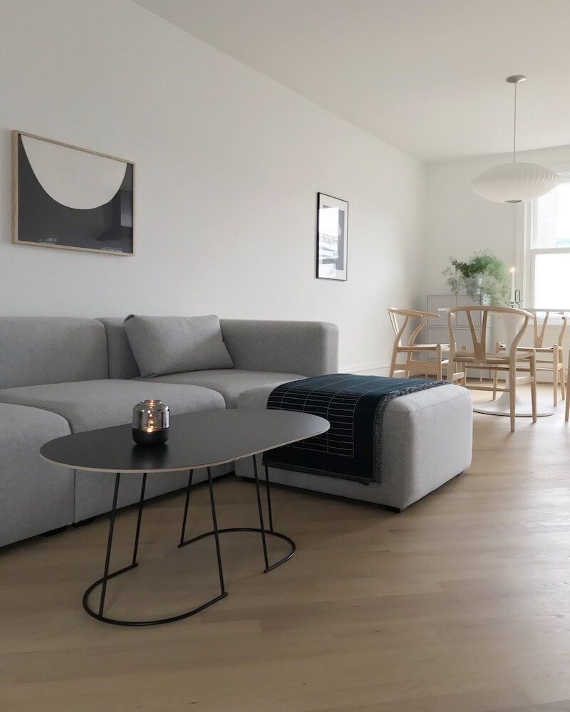 Living Room of @minima_organizing