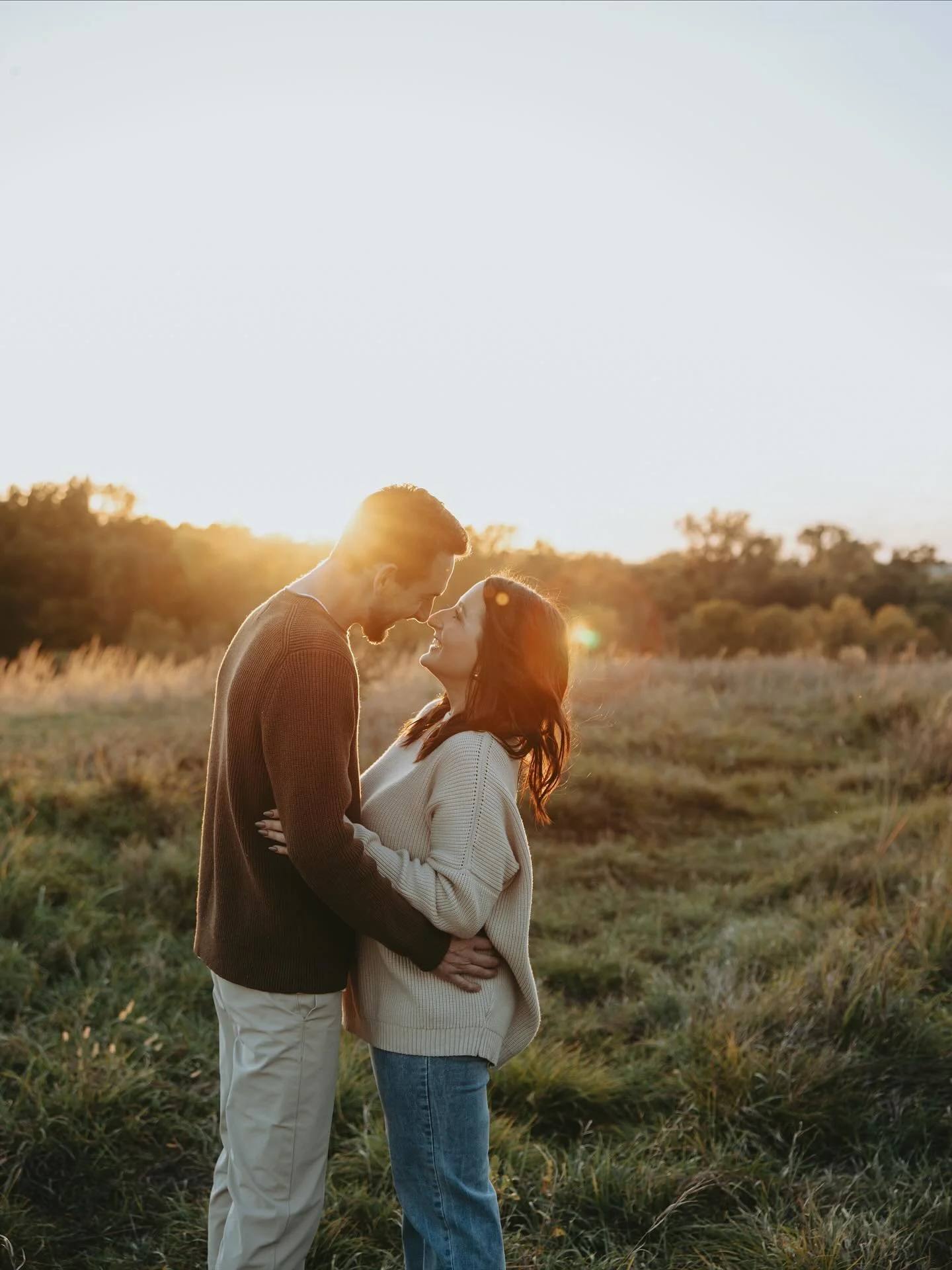 That Midwest October sky hits a bit different 🧡