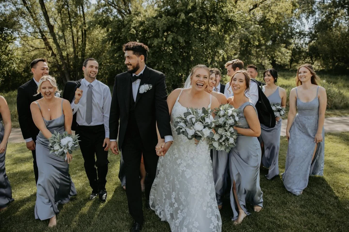 The wedding party you choose to stand by you on the best day of your life matters!  Choose the people who celebrate you well, who stand by you through thick and thin and will show up when you need them most 🫶🏼