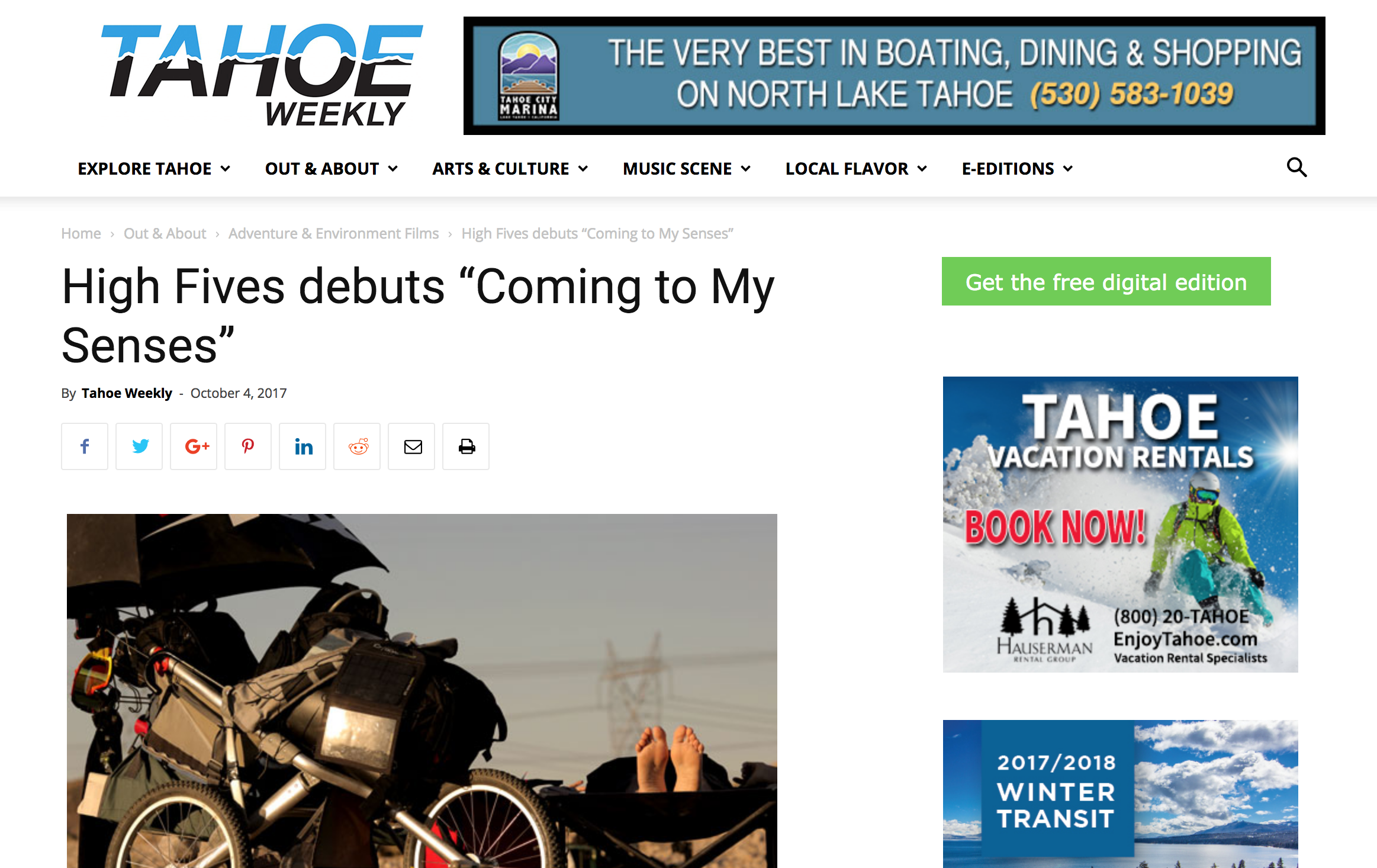 Tahoe Weekly