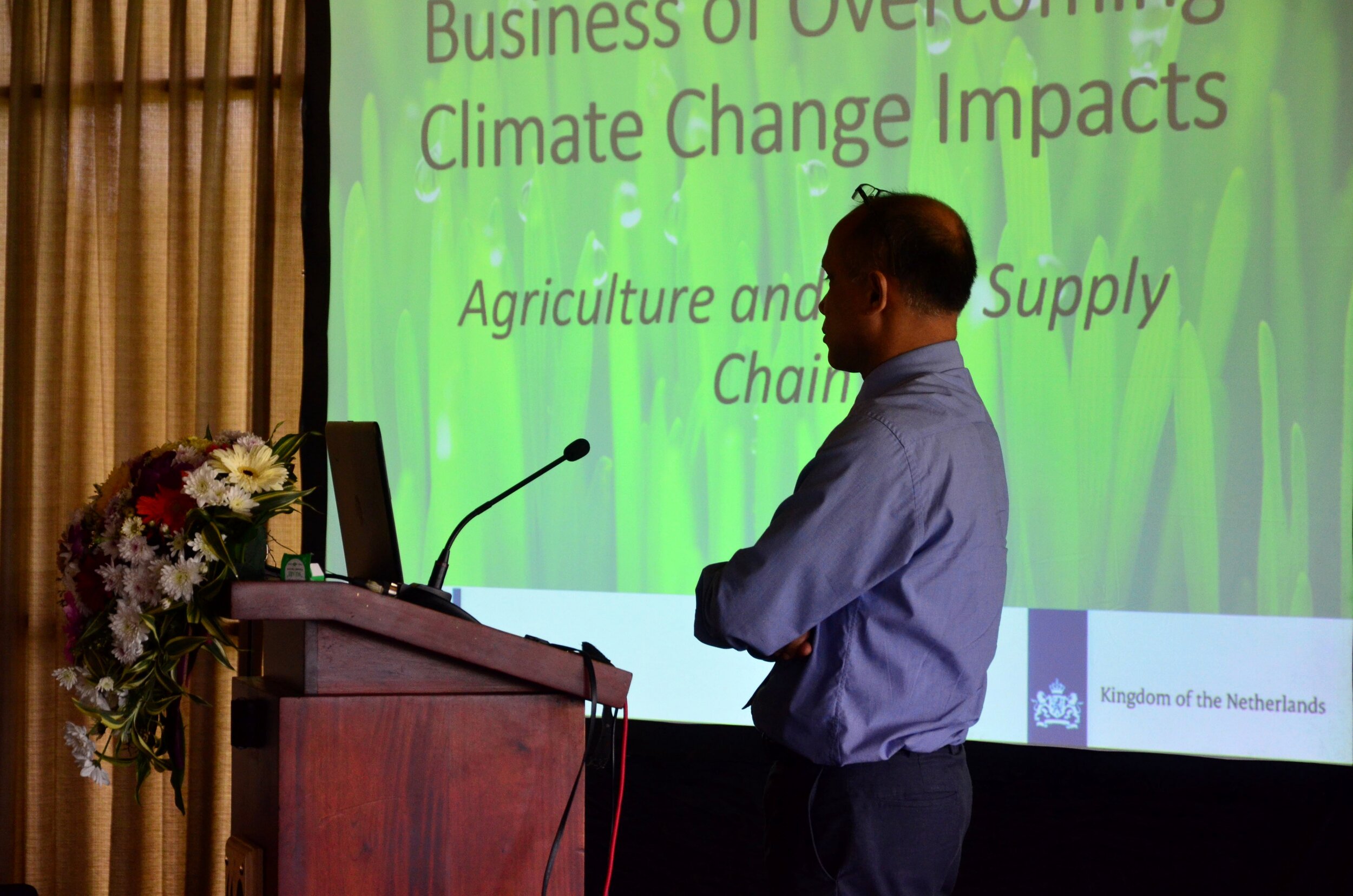 Business of overcoming climate change impacts, Dutch Embassy