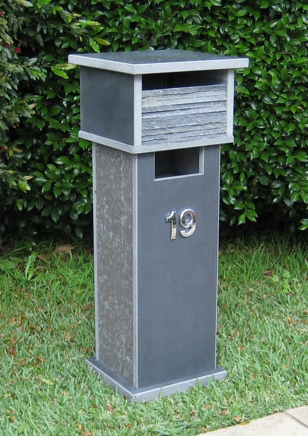 030 Bluestone solid, aluminium back door with 2 key lock 860cm high $455.jpg