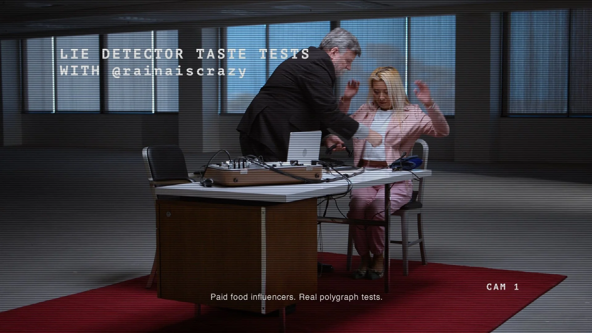 Lie Detector Taste Test "Raina"