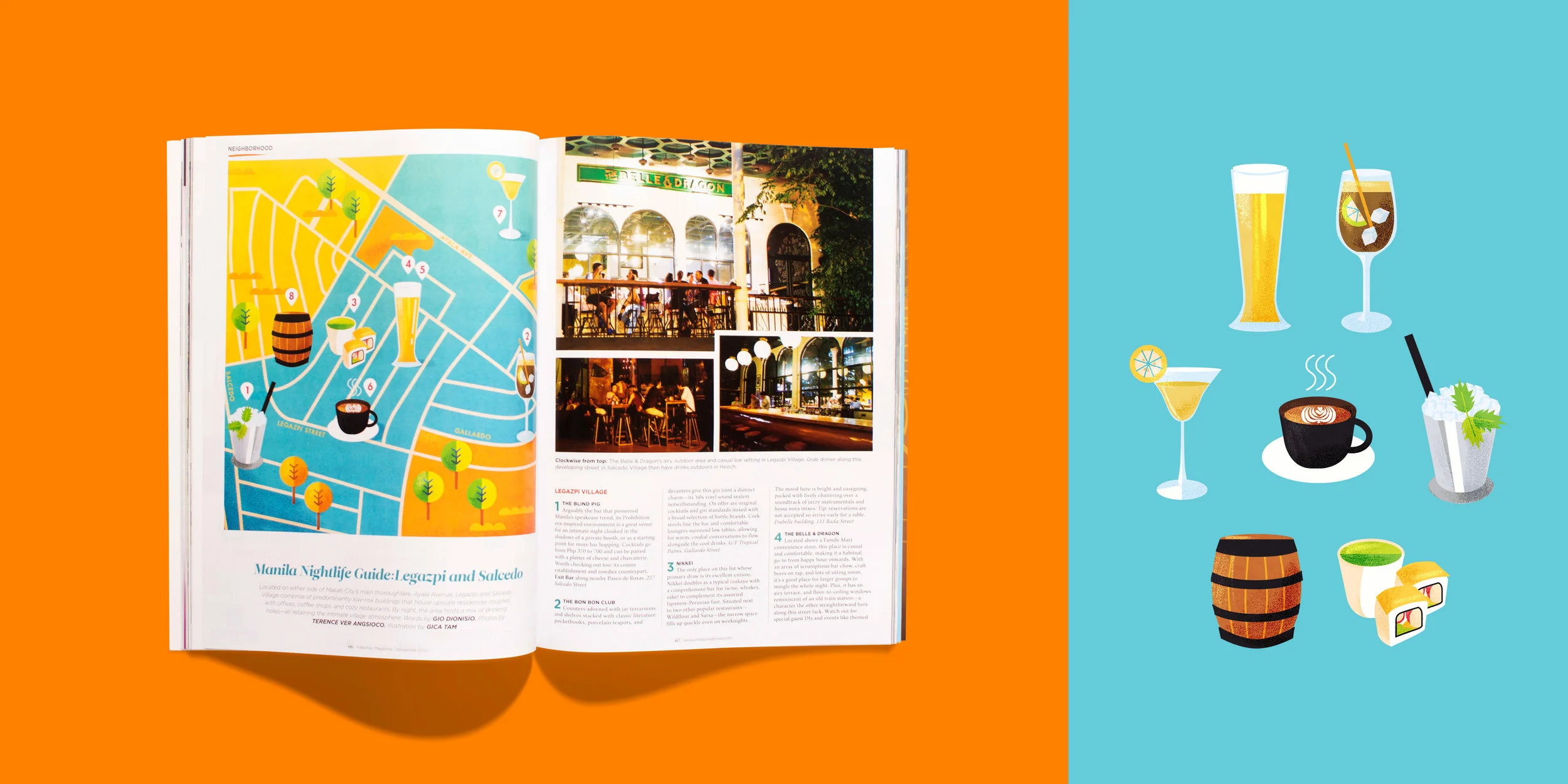 The Belle & Dragon, Bait's X Keg, Nikkei, The Bon Bon Club, Hooch, The Curator, The Blind Pig