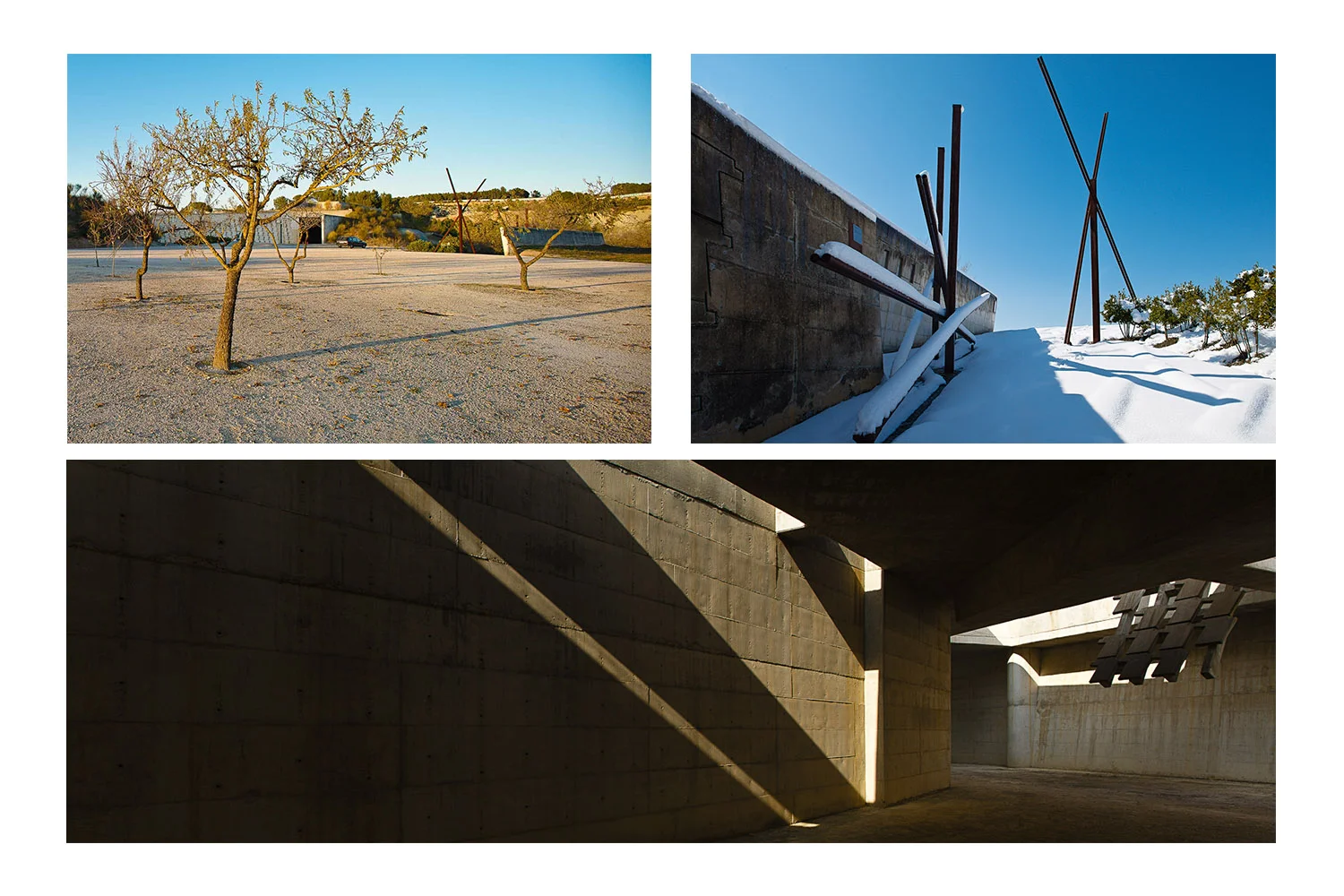 Igualada Cemetery by Miralles-Pinos. Barcelona, Spain