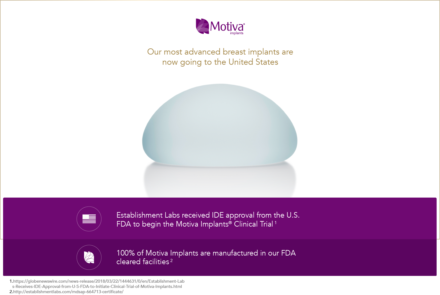 FDA Gives Motiva Implants the Thumbs Up