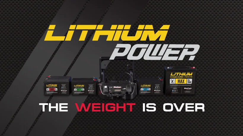 MarCum Technologies’ New Battery Lineup Offers The Lightest, Strongest, and Longest lasting Lithium Power Sources