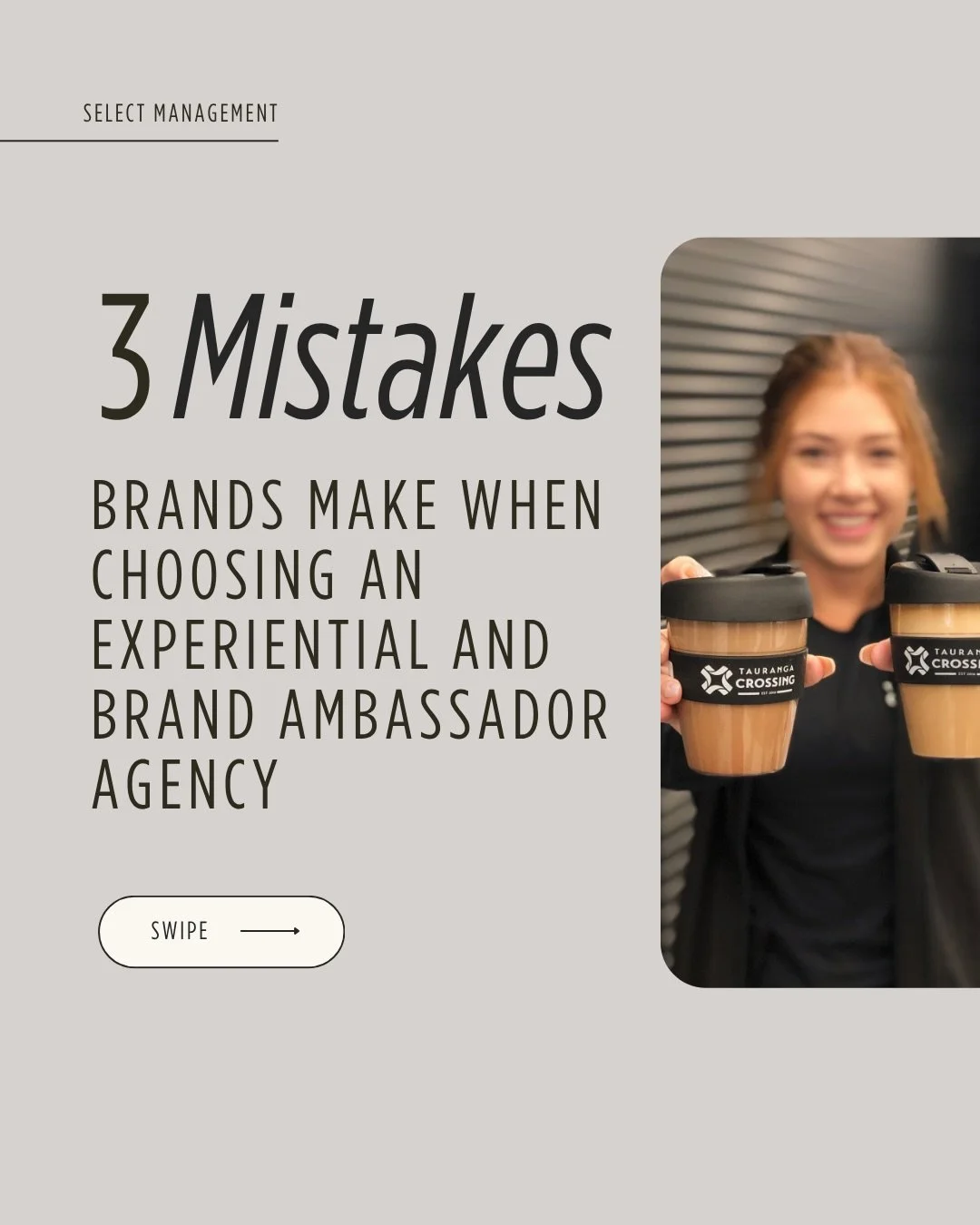 Brands make these 3 mistakes all the time when choosing an experiential or brand ambassador agency 👇

First, choosing an agency you don&rsquo;t actually vibe with.

If communication already feels hard during the pitching stage&hellip; imagine what i
