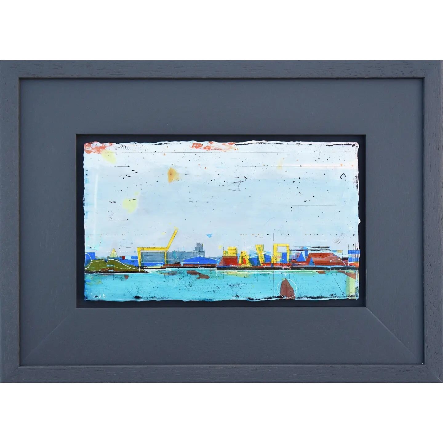 Photographing work for a studio sale of archive works on my website next week. The page will be live on Tuesday 1 December at 6pm. 

Leith Docks
Jesmonite and pigment on board with inscribed lines
In artist frame
Framed size 33 x 25cms
.
.
.
.
.
.
.
