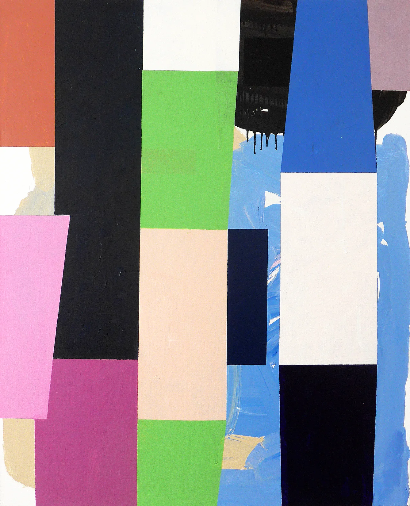 HENCEFORTH, 2015, mixed media on canvas, 100x81cm, private collection