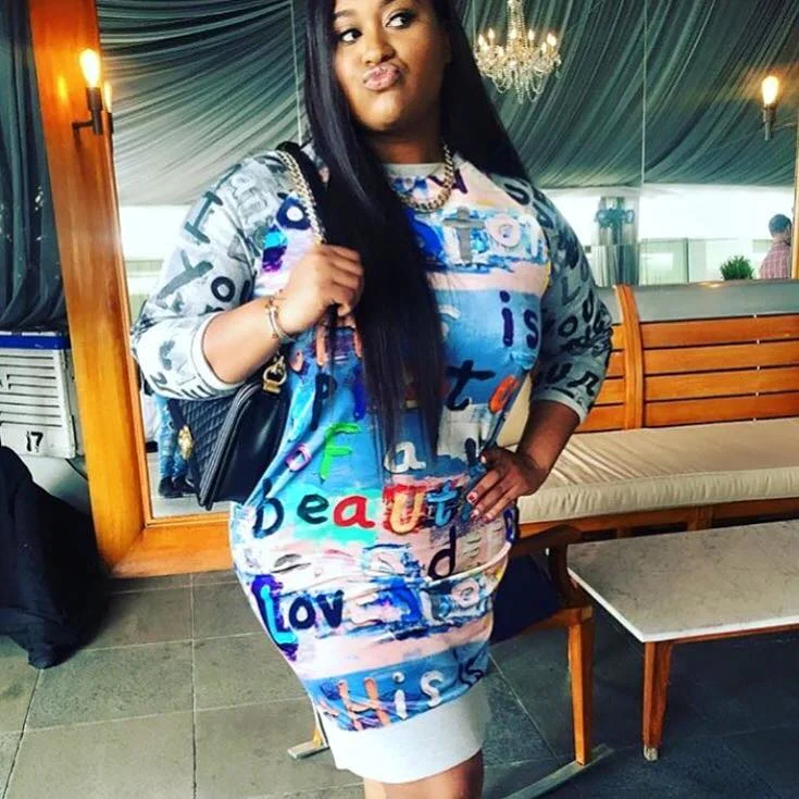 JAZMINE SULLIVAN in dress with SHUP for OMG by OTT