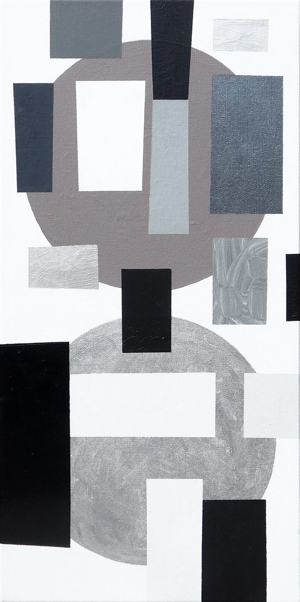 STYLE POINTS, 2016 acrylic and pencil on canvas, 60.9x30.4cm