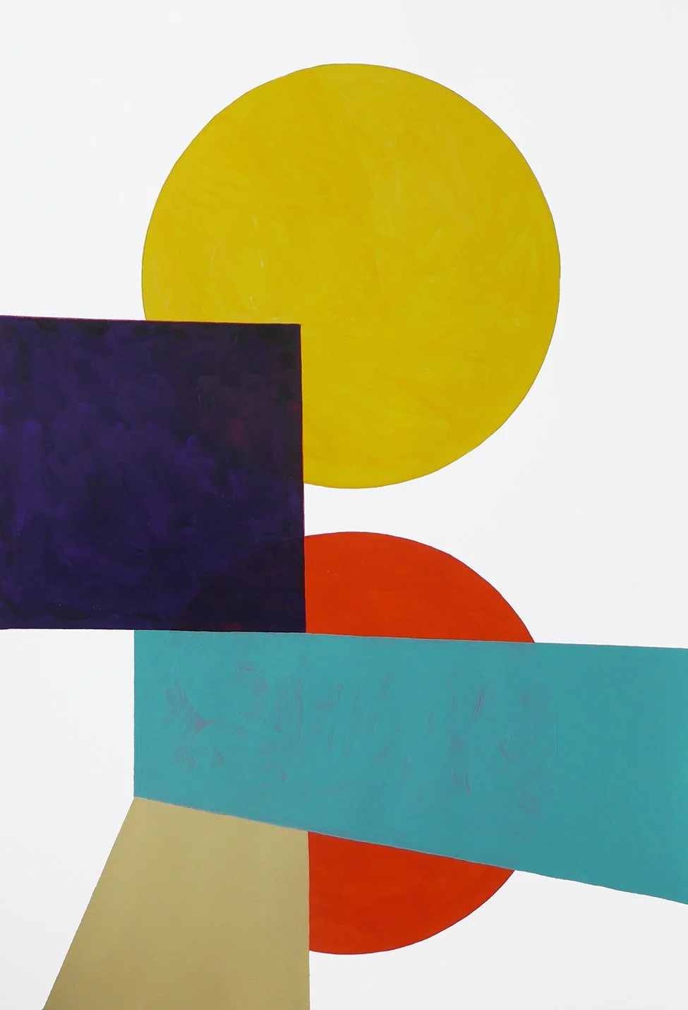 SERIES B 8, 2014, mixed media on paper, 110x75cm, private collection